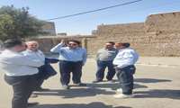بازدید هیأت کانون کارشناسان رسمی دادگستری جهت صیانت از املاک دولتی 